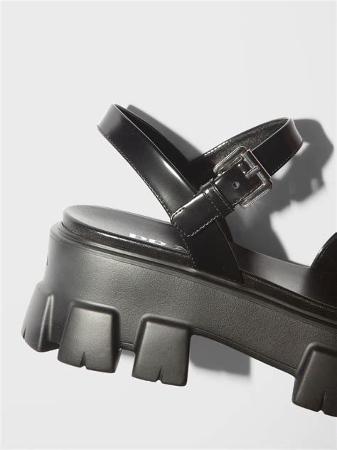 sandali prada bambina|prada platform sandals.